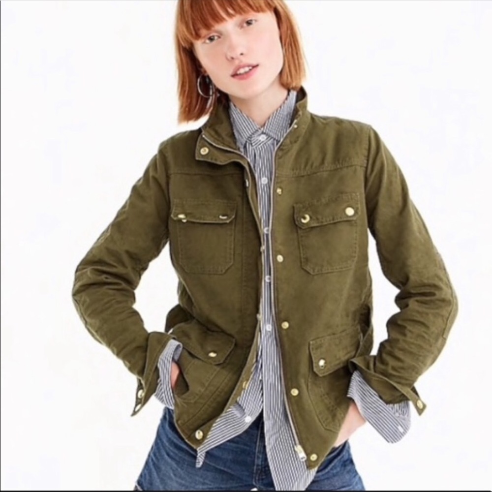 J crew downtown field jacket